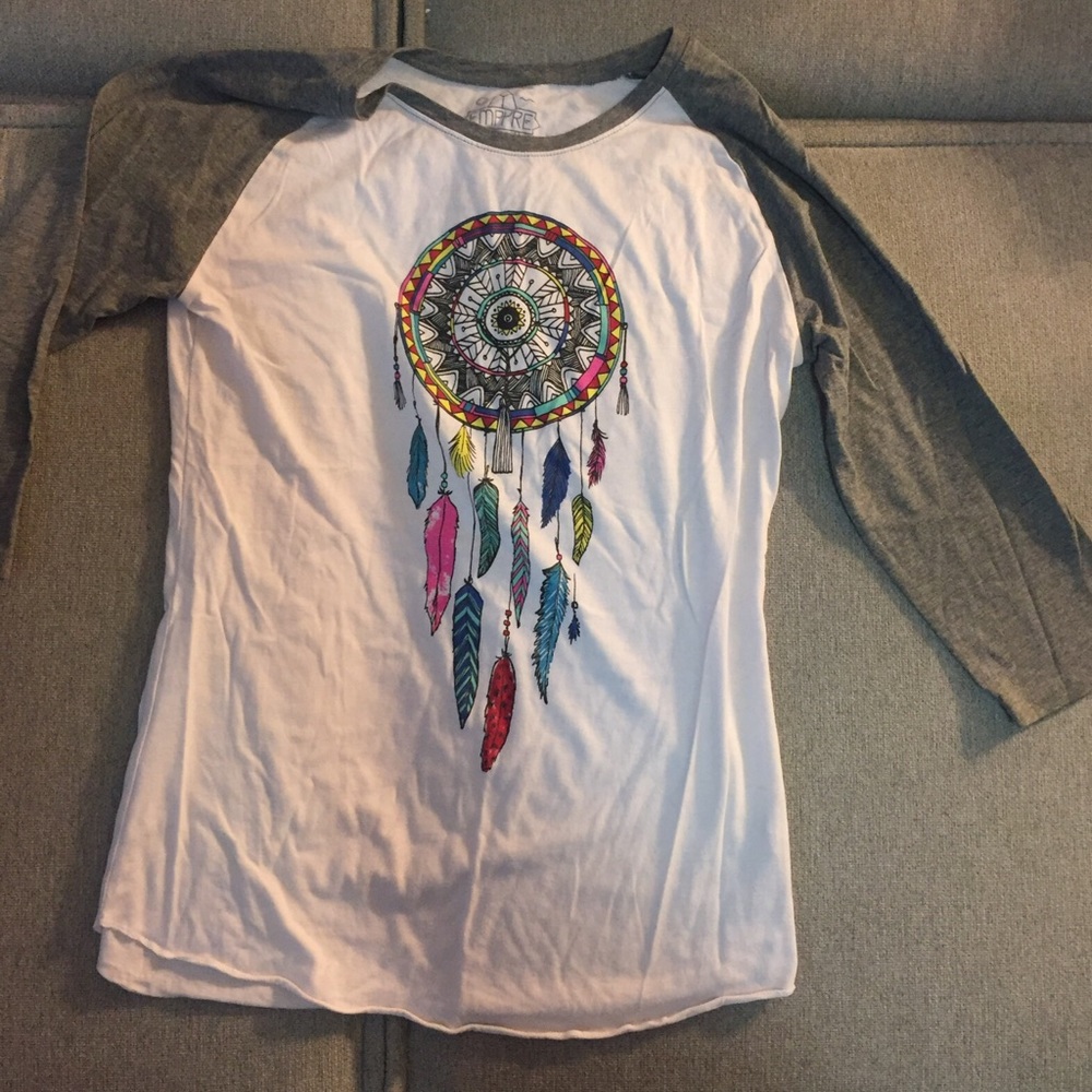 “Empyre” brand baseball tee